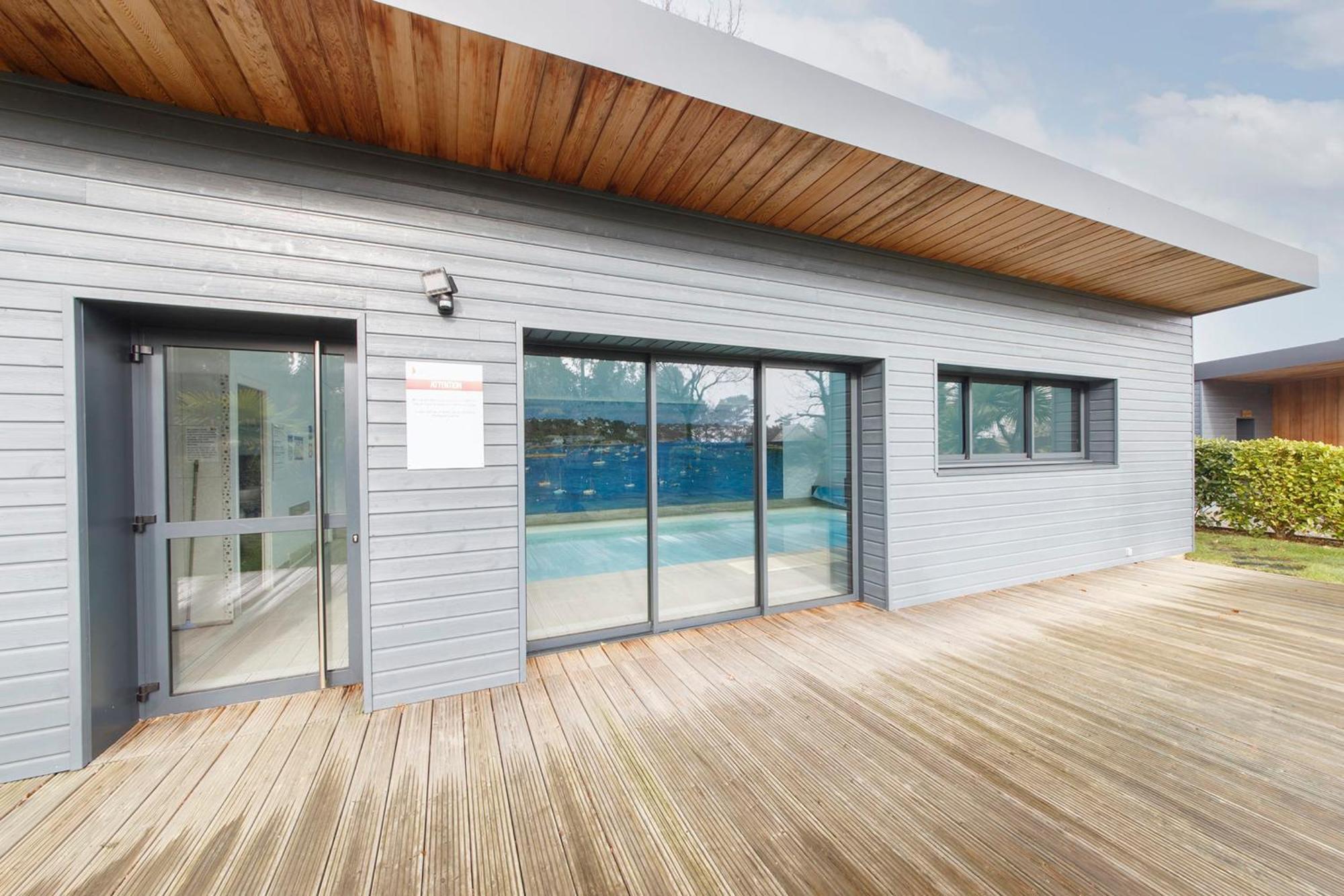 Holavre- Maison Pour 5P Avec Piscine Le Tour-du-Parc Eksteriør bilde